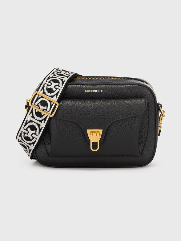 Crossbody bag with accent strap - 1