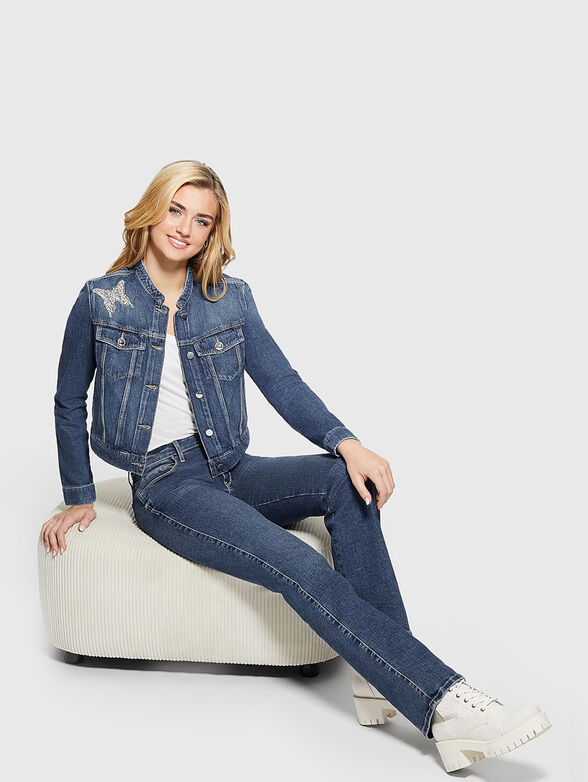 DELYA denim jacket - 6