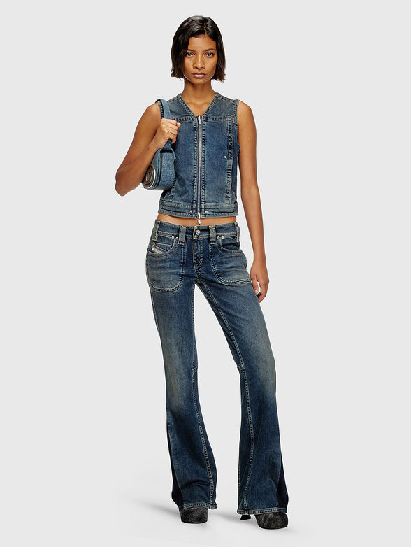 DE-PROOF-RE denim waistcoat - 2