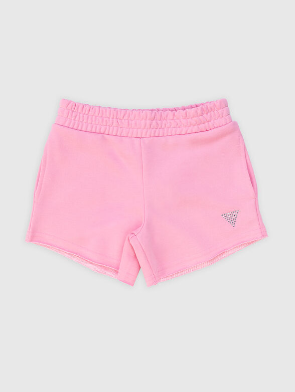 sport shorts in pink - 1