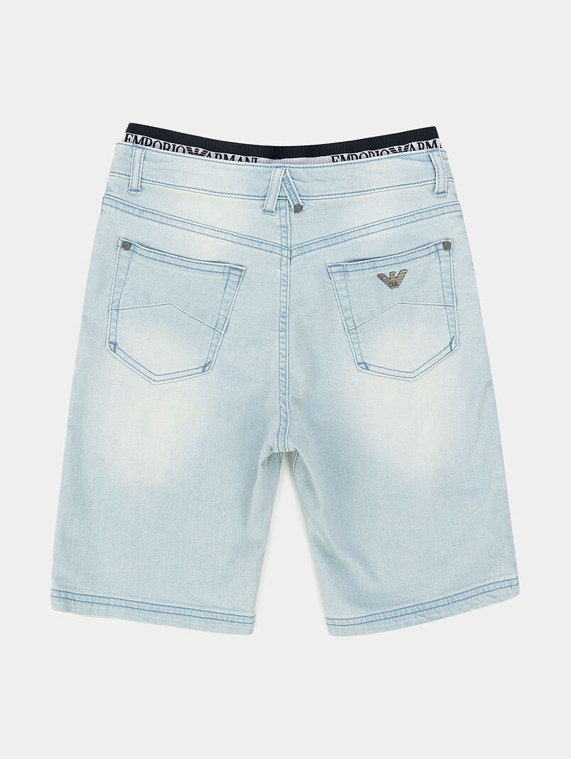 Shorts in light blue - 3