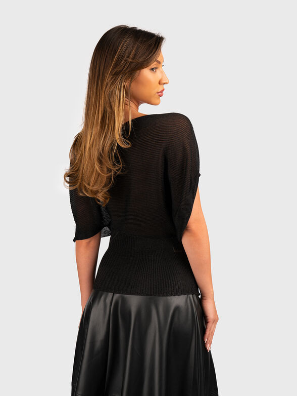 Sweater with short sleeves - 3