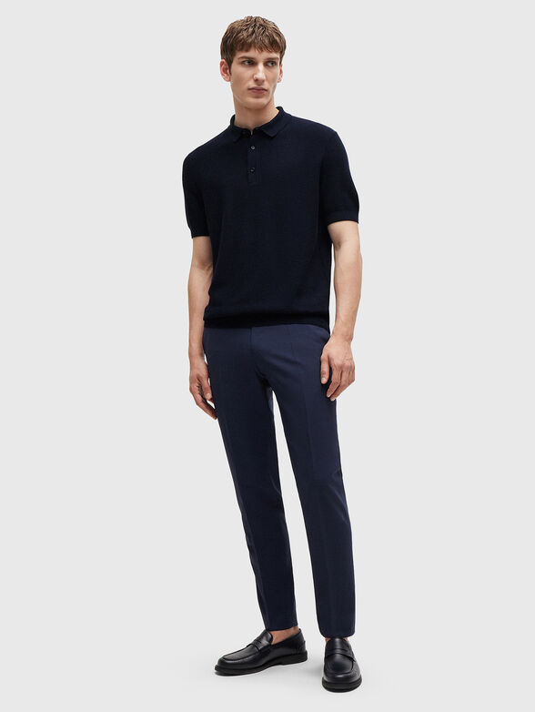 Polo shirt H-DAREMO in blue - 2