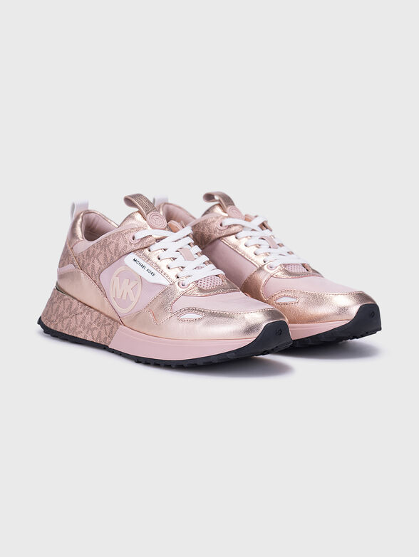 THEO pink sneakers with shiny details - 1