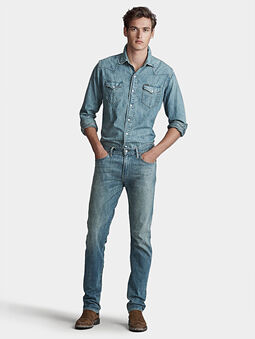 VARICK Jeans with washed effect - 3