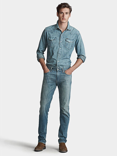 VARICK Jeans with washed effect - 3