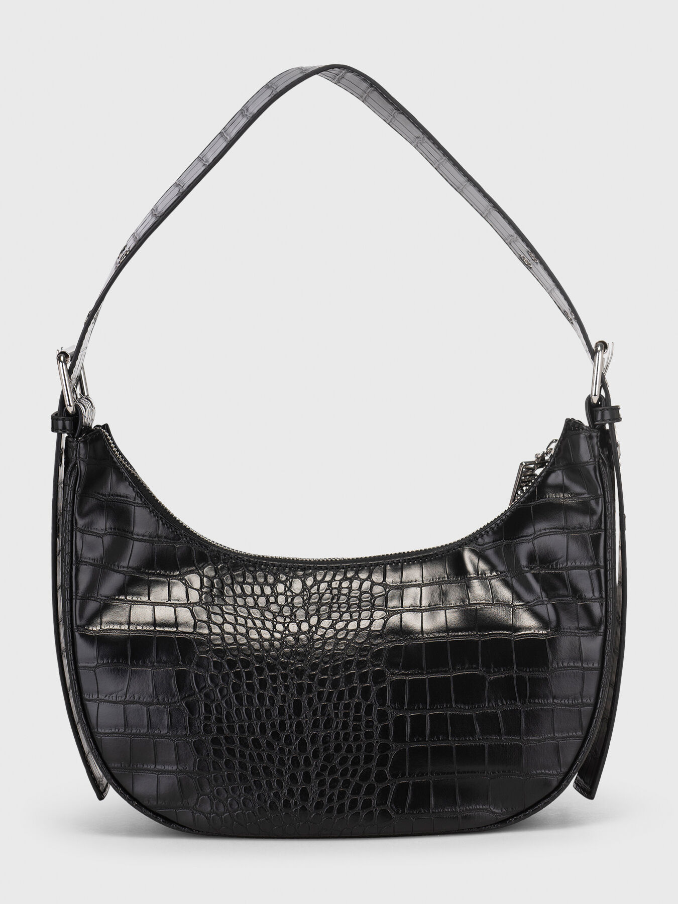 Croc-effect shoulder bag brand VERSACE JEANS COUTURE