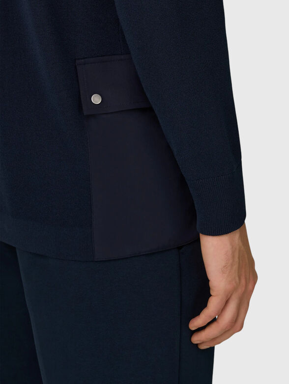 Double-zip sweatshirt - 4