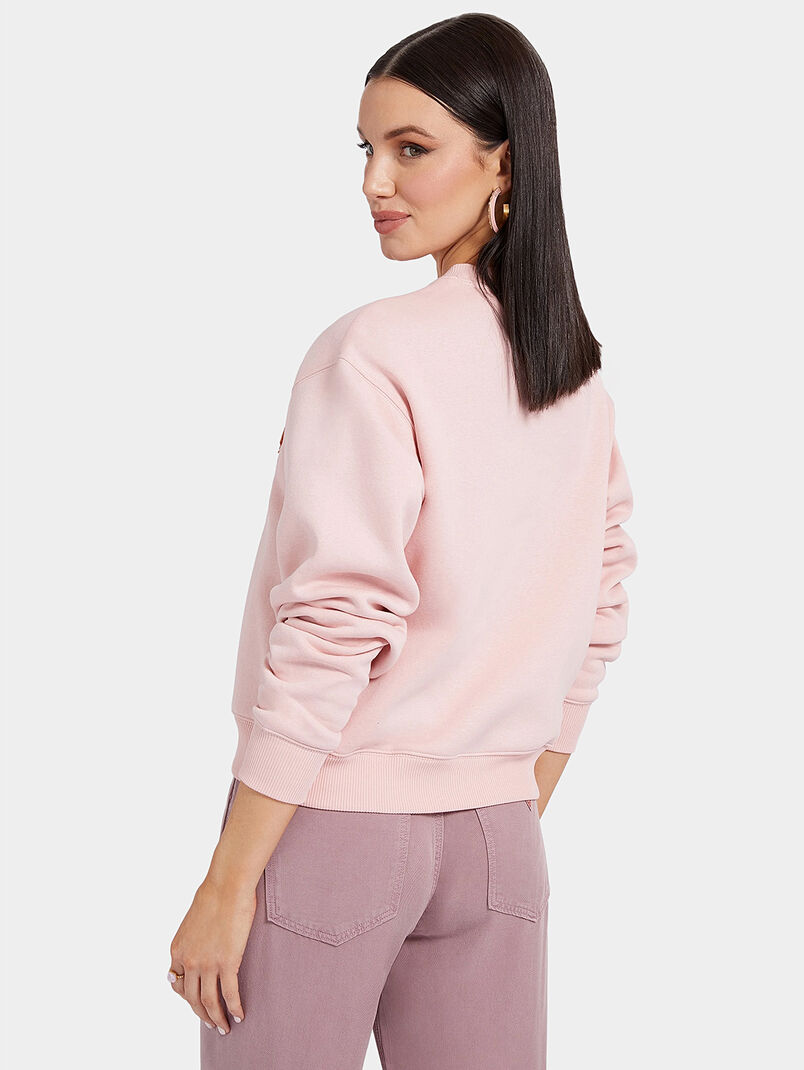 RUTHA black sweatshirt with logo - 3