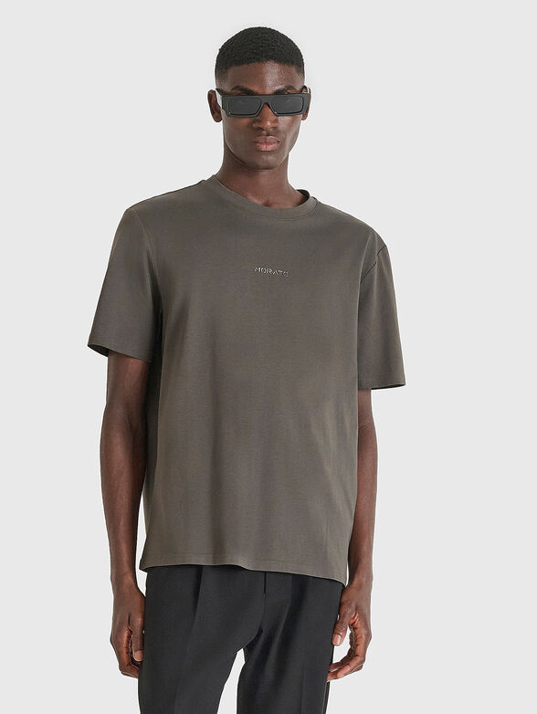 Oversized T-shirt with logo detail - 1