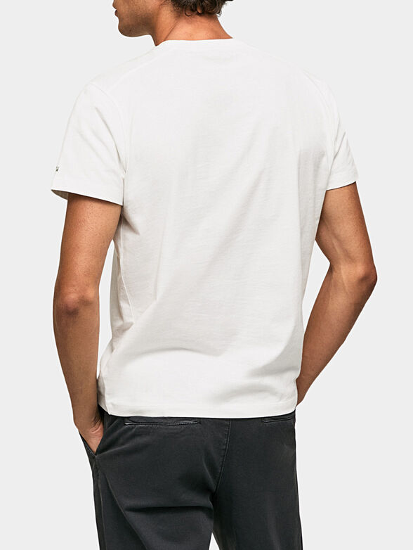 ALFORD green T-shirt with contrasting accent - 3