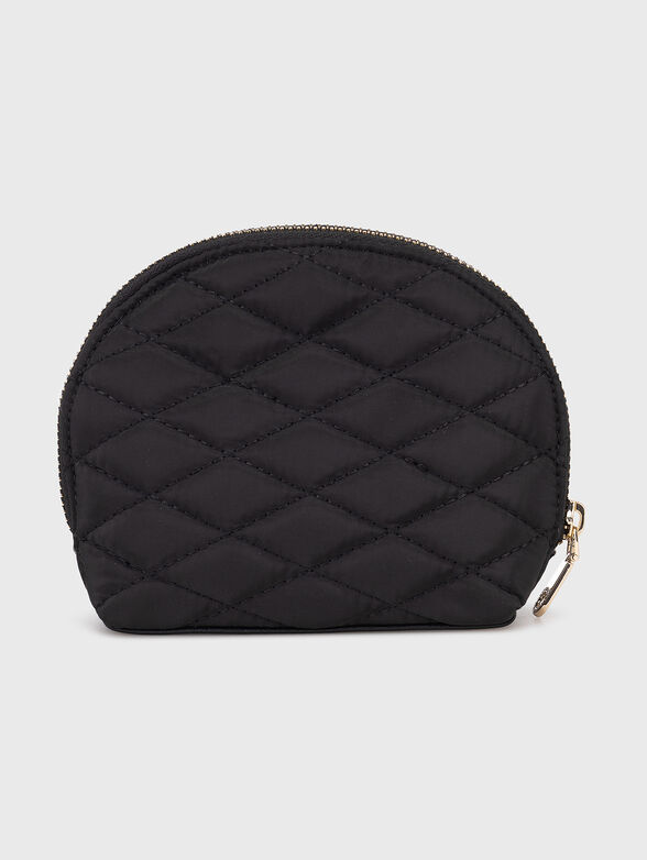 Black pouchbag with triangle logo - 2