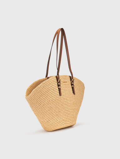 Large bag with knitted texture - 3