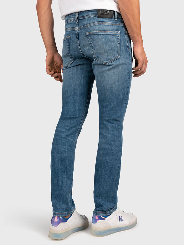 Black slim jeans with washed effect - 2