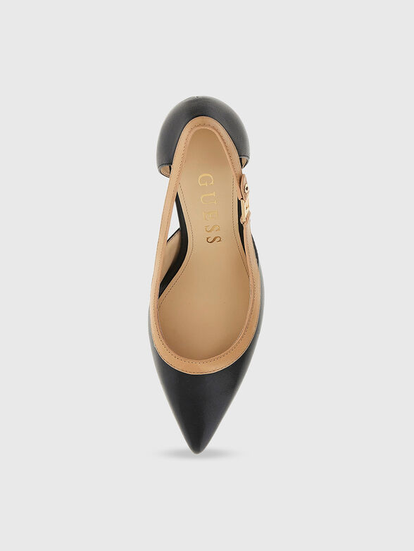 RICKY heeled leather shoes - 3