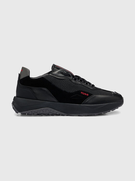 Черни спортни обувки KANE RUNN - 1
