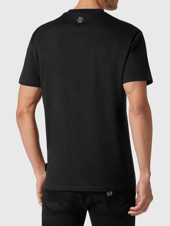 SKULL round neck black T-shirt - 3