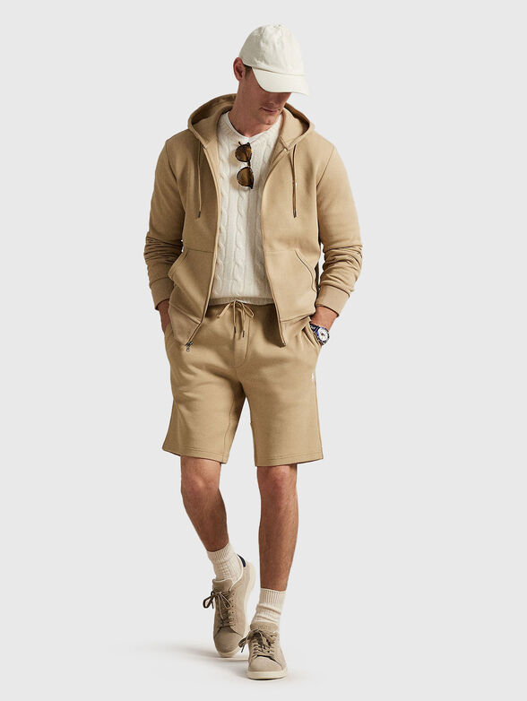 Hooded sweatshirt with zip - 2