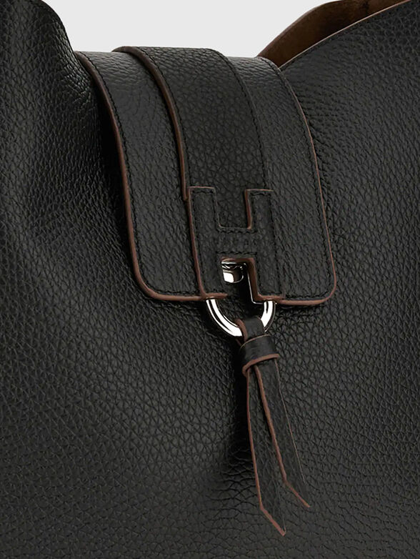 Black calfskin bag - 5