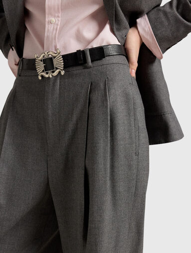 Wool blend pants - 5