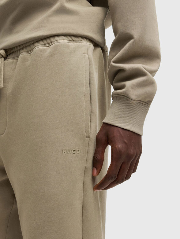 Cotton shorts with logo - 3