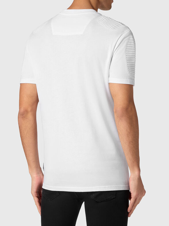 Cotton T-shirt with accent pocket - 3