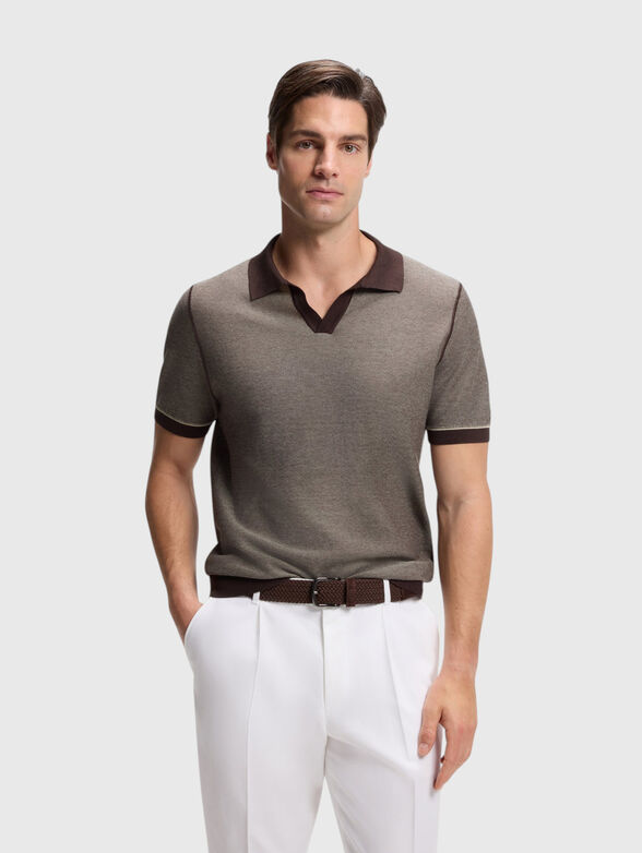 Knitted polo-shirt - 3