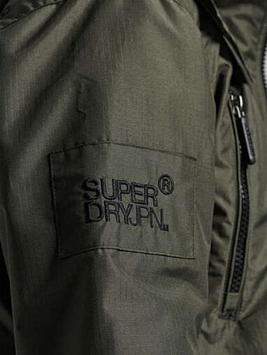 Triple-layered two-way zip fastening jacket - 4