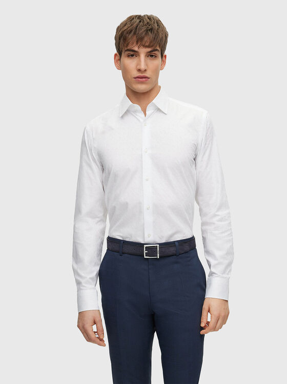 Black cotton shirt - 1