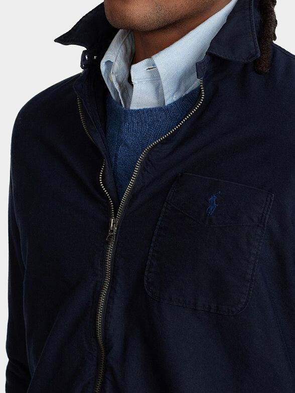 Cotton blue jacket - 2