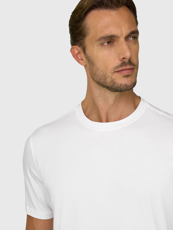White cotton t-shirt - 4