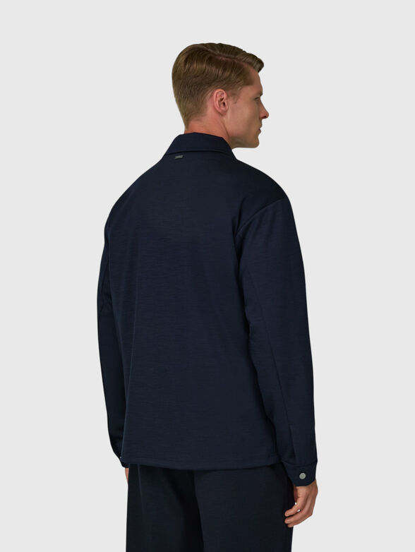 Dark blue zip jacket - 2