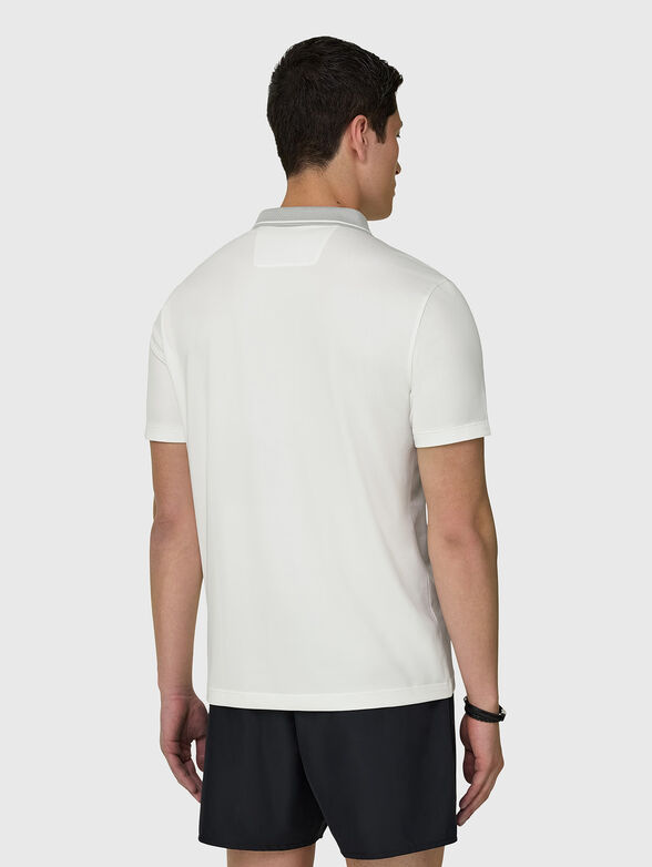 Cotton blend polo-shirt - 3