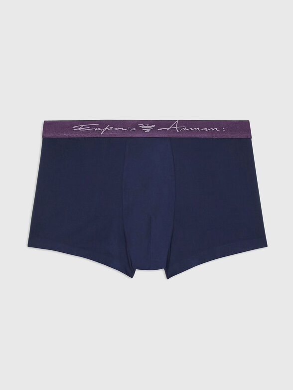 Boxers with contrast logo - 3