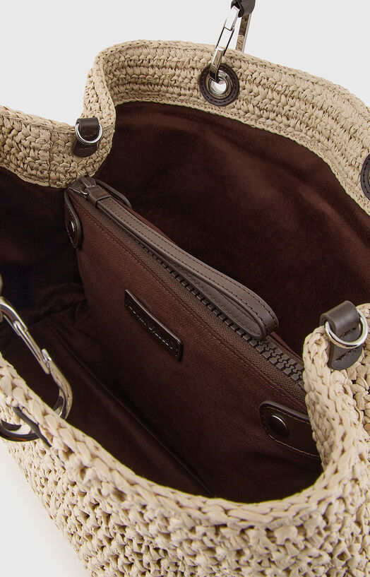 Michael Kors Straw Krissy Large Backpack Bookbag Bag Kors Jet Set