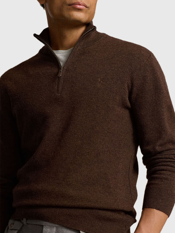 Brown sweater - 4