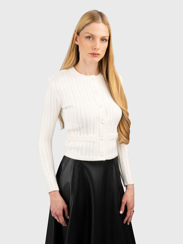 Viscose blend cardigan - 1