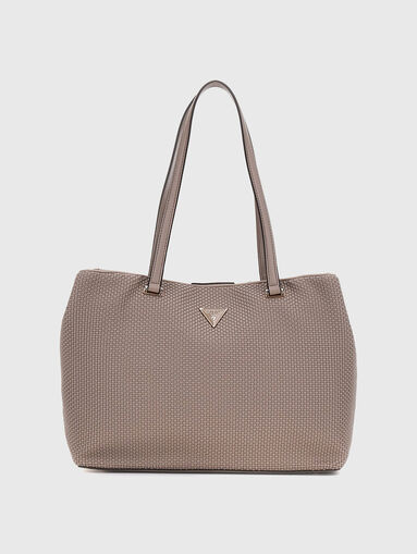 Beige bag with pouch - 3