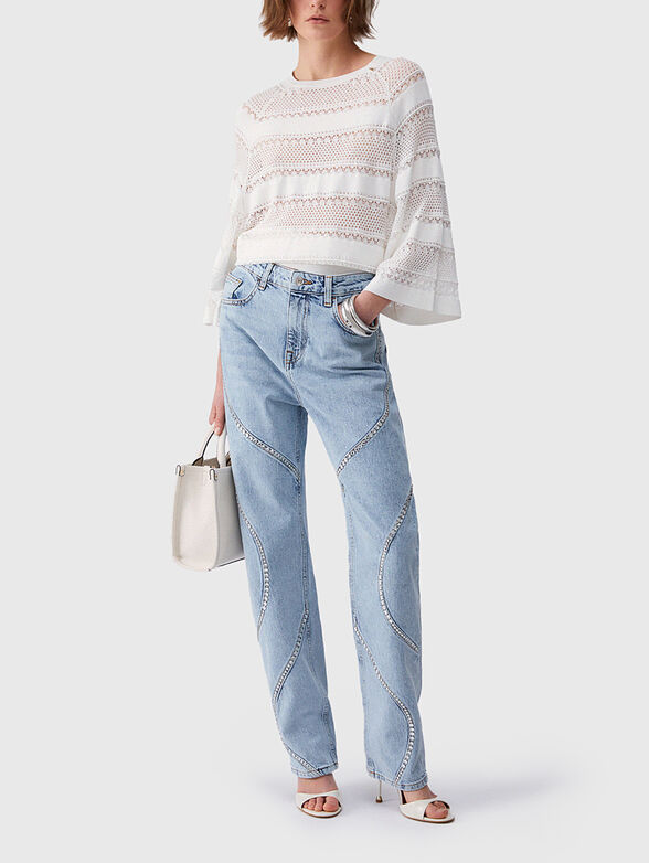 Lace patterned sweater - 2