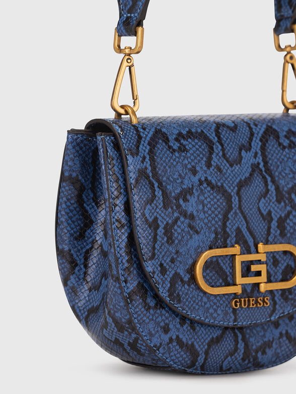 Crossbody bag with animal print - 5