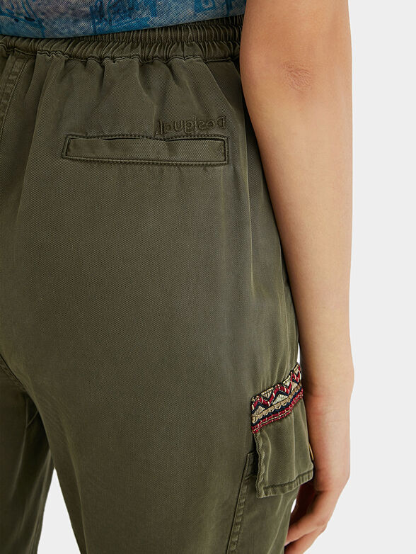 TRIBECA Cargo trousers from lyocell - 4