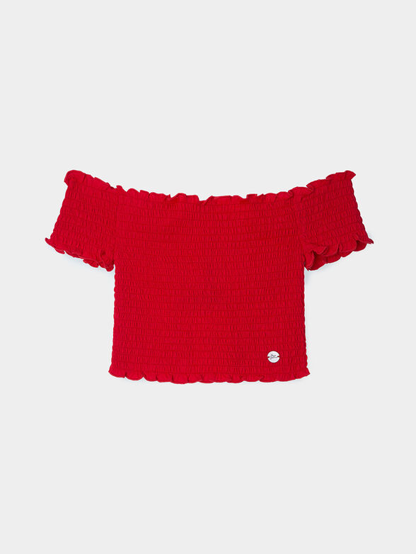 HALEY top in red color - 1