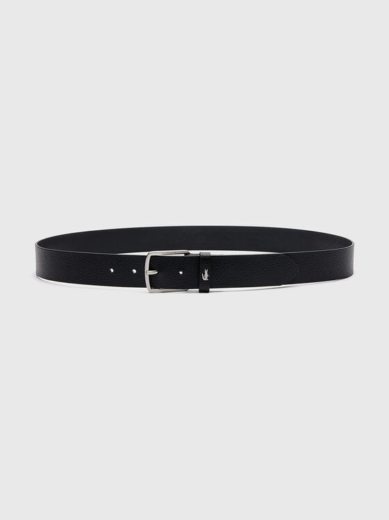Leather belt with logo detail - 1