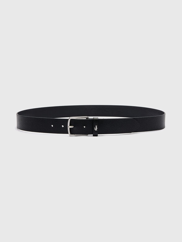 Leather belt with logo detail - 1