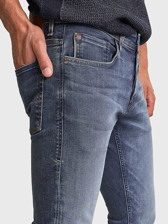 CLASH Skinny jeans with washed effect - 4