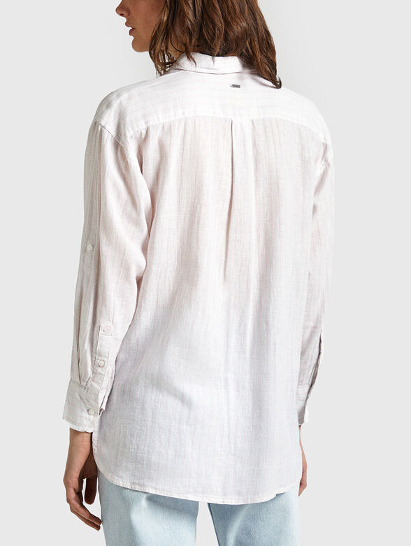POLLY cotton and linen shirt - 3