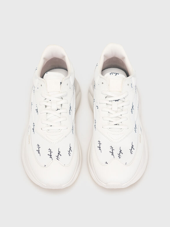 LEON sports shoes with logo print - 6