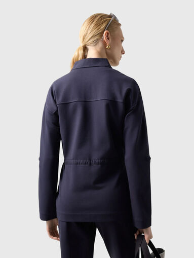 PALOMA dark blue jacket with jacket with laces - 3