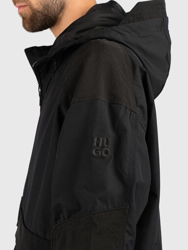 Oversized transition hooded jacket - 5