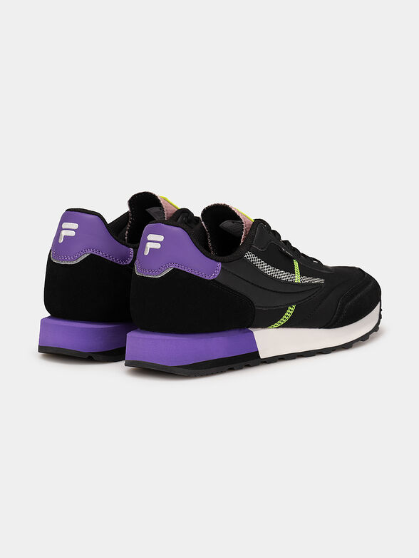 RETRONIQUE 22 sneakers with purple details - 3